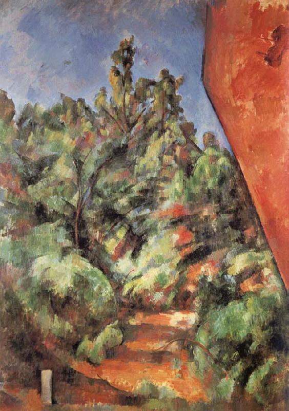 Paul Cezanne Bibemus Le Rocher Rouge France oil painting art